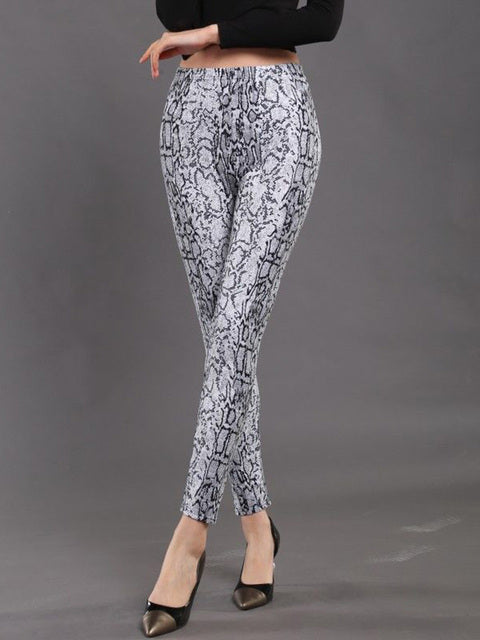 Summer Leopard Print Yoga Fitness Leggings