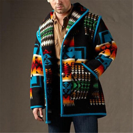Fashion Harajuku Retro Woolen Jacket