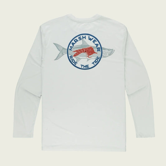 Marsh Wear Tarpon Overlay Men's L/S Shirt