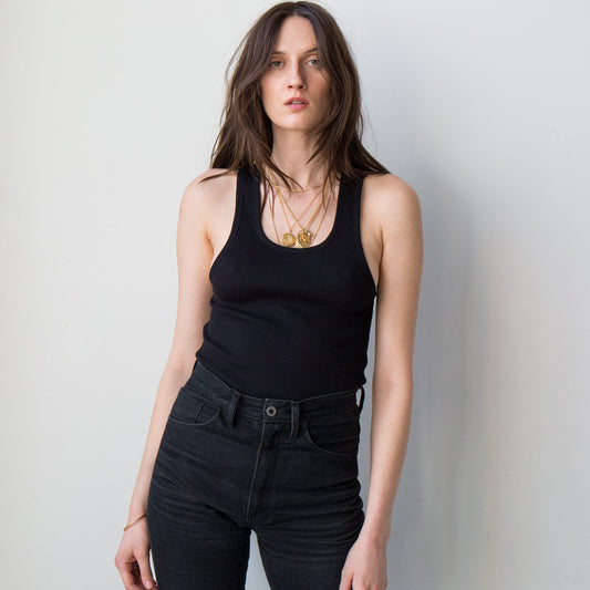Roberta Black Maxine Tank