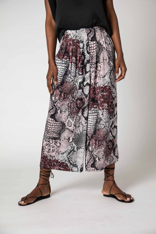 The Wide Leg Culotte Pants