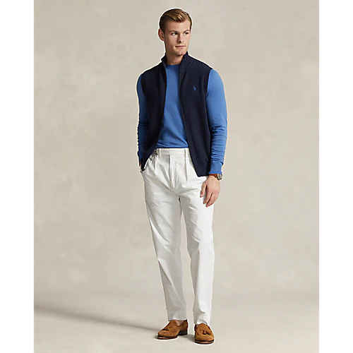 Full Zip Sweater Vest