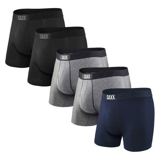Ultra Super Soft Boxer Brief Fly 5 Pack