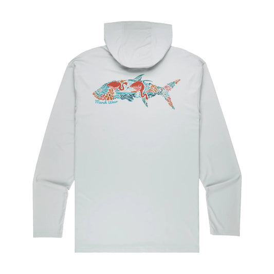 Marsh Wear Tropics Tech Men's L/S Hoodie