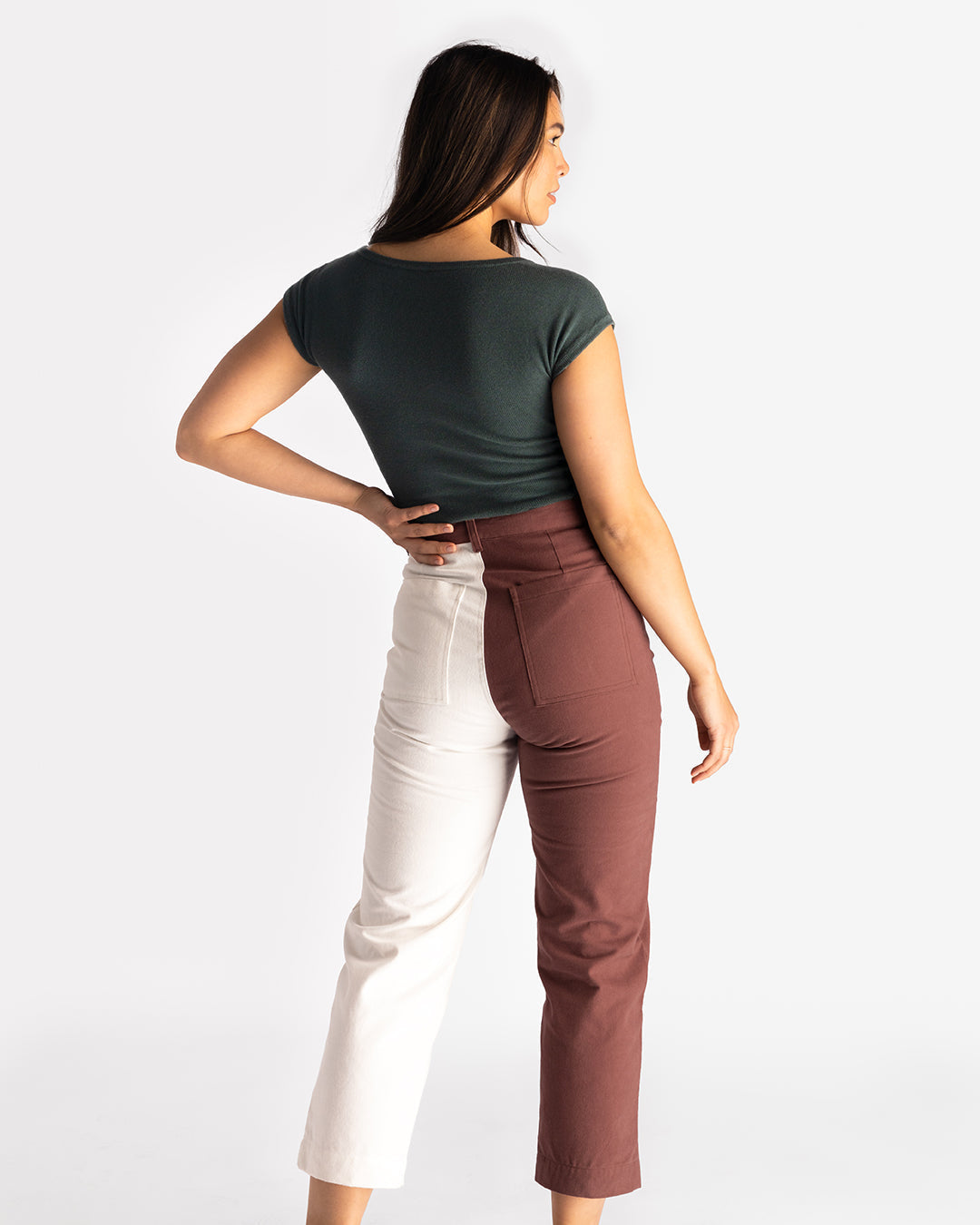 Two-Tone Cargo Pants