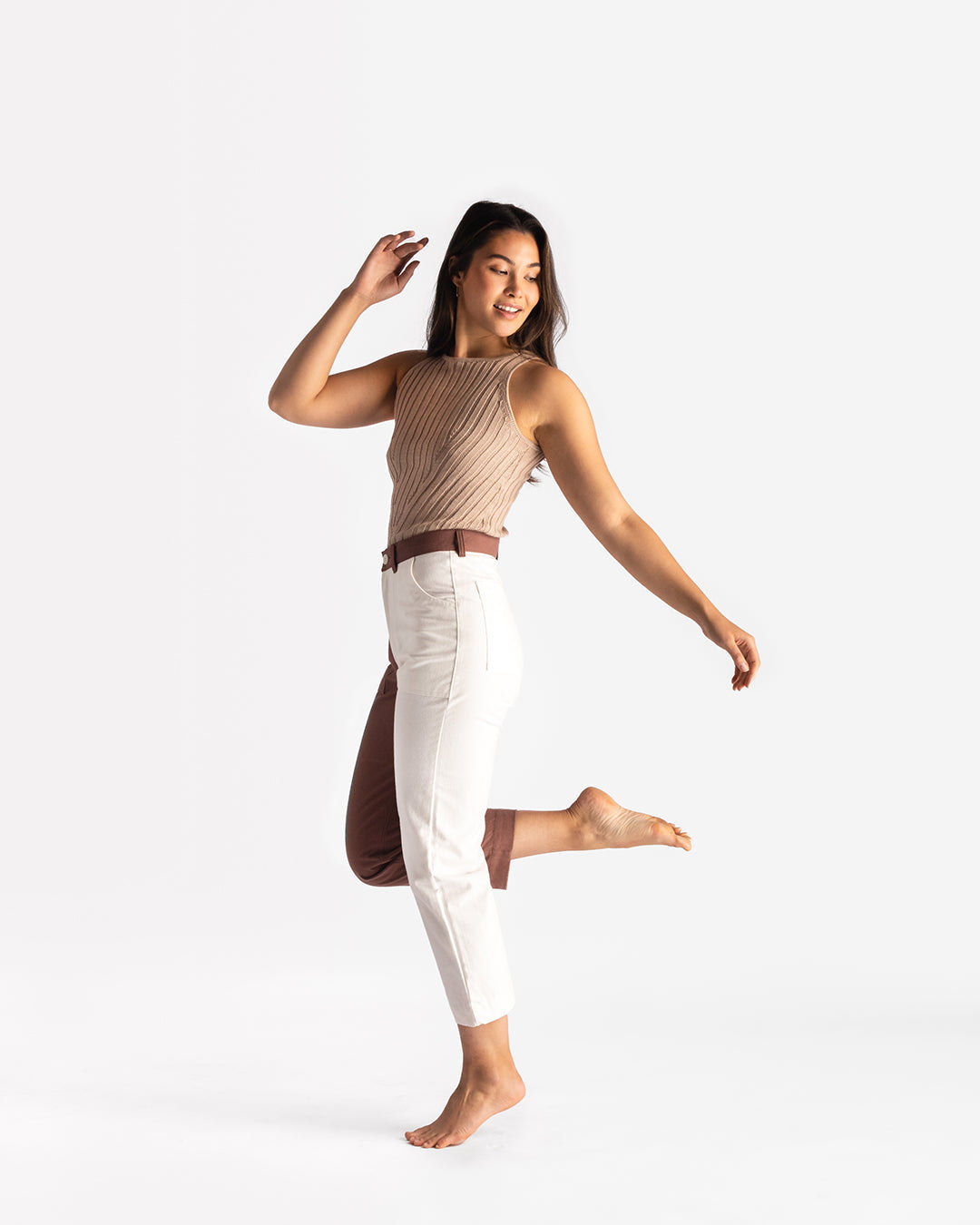 Two-Tone Cargo Pants