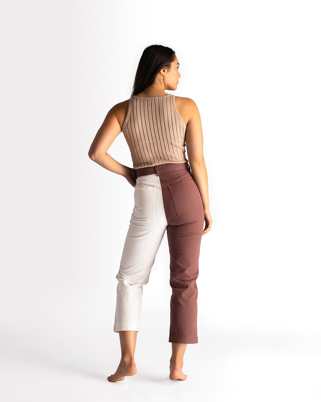 Two-Tone Cargo Pants