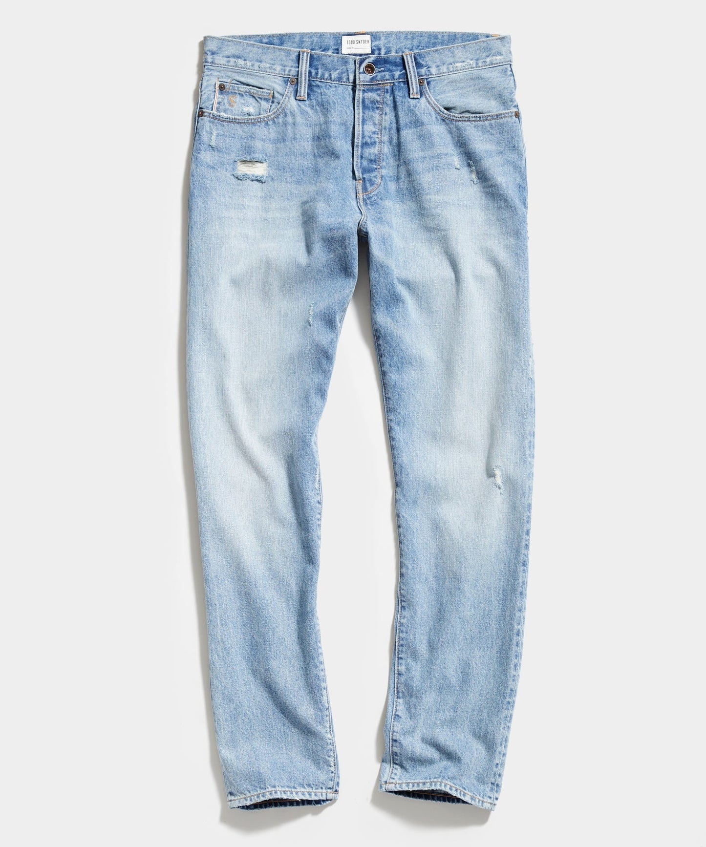 Straight Selvedge in Destroyed Broome Wash