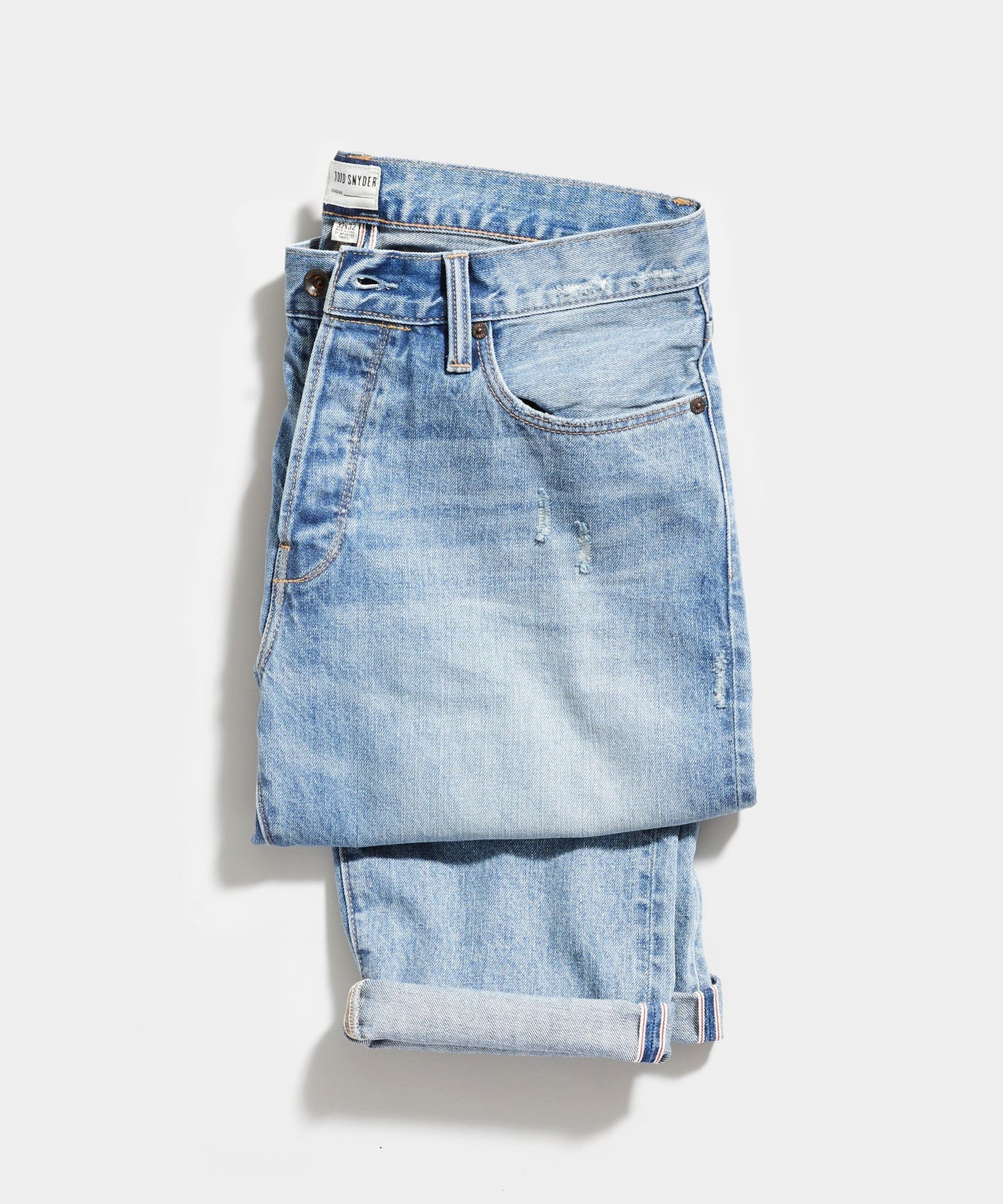 Straight Selvedge in Destroyed Broome Wash