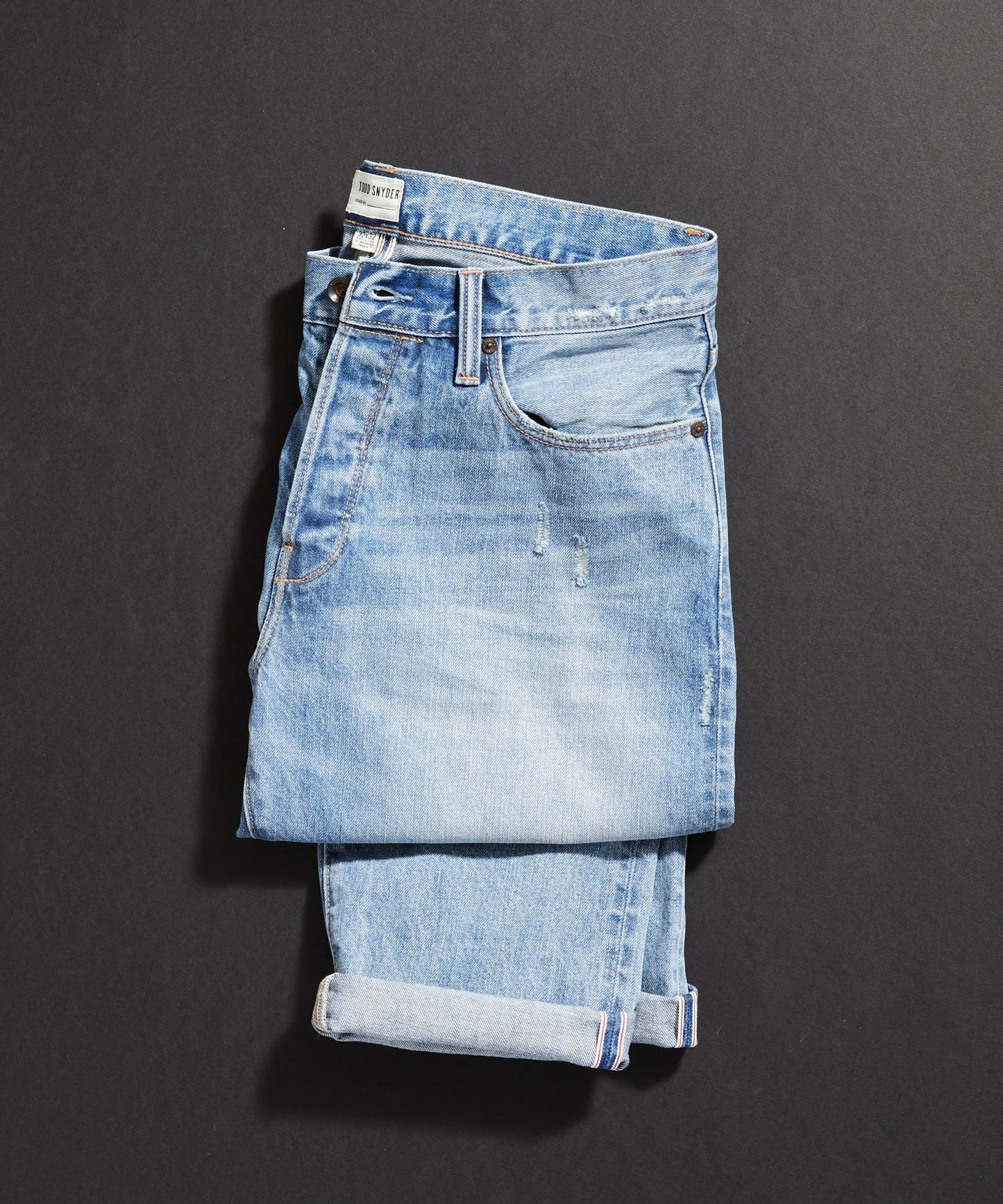 Straight Selvedge in Destroyed Broome Wash