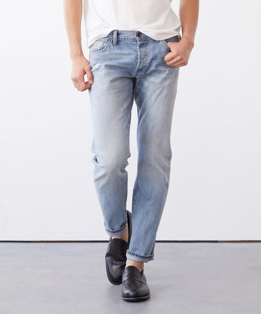 Straight Selvedge in Destroyed Broome Wash
