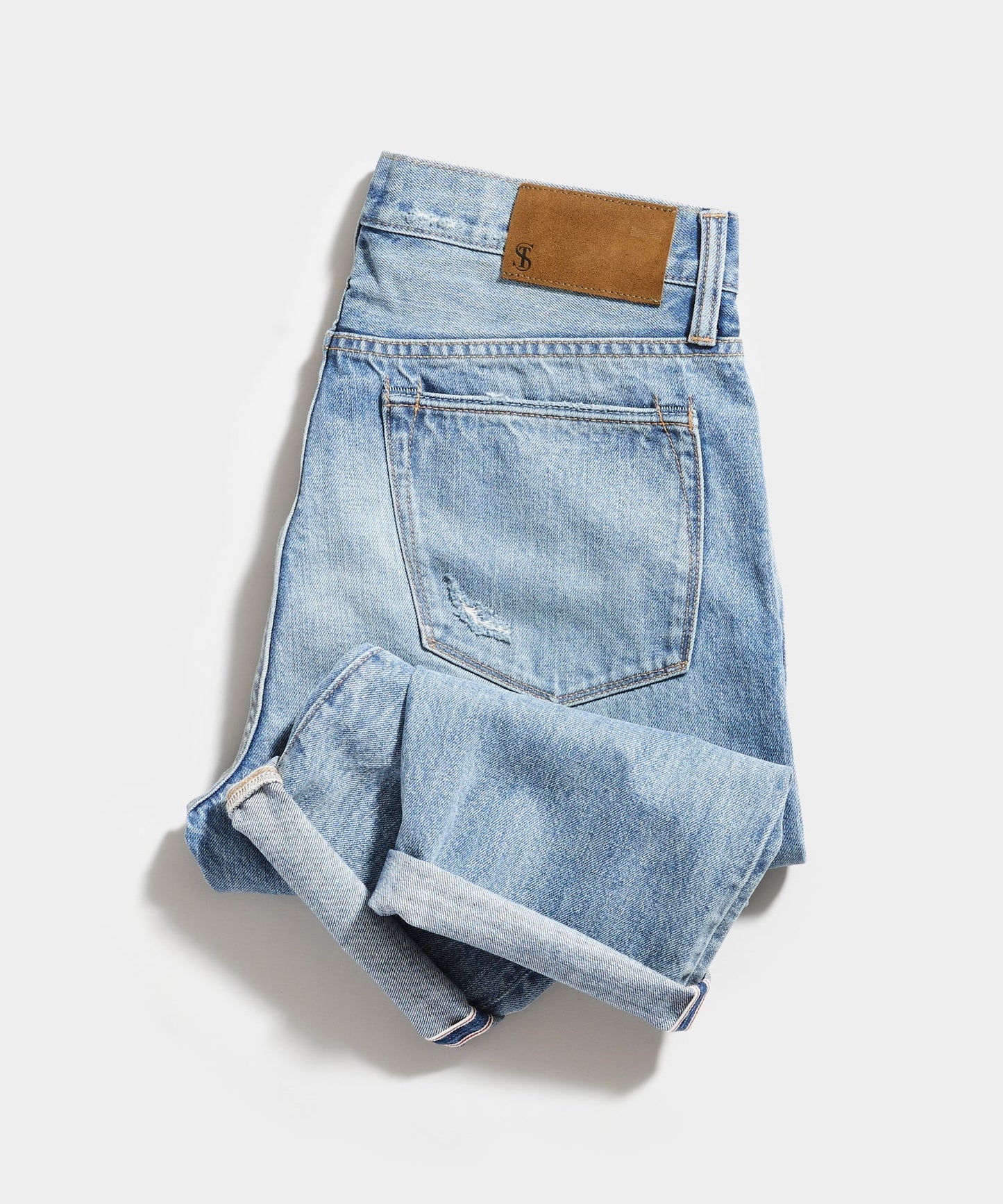 Straight Selvedge in Destroyed Broome Wash