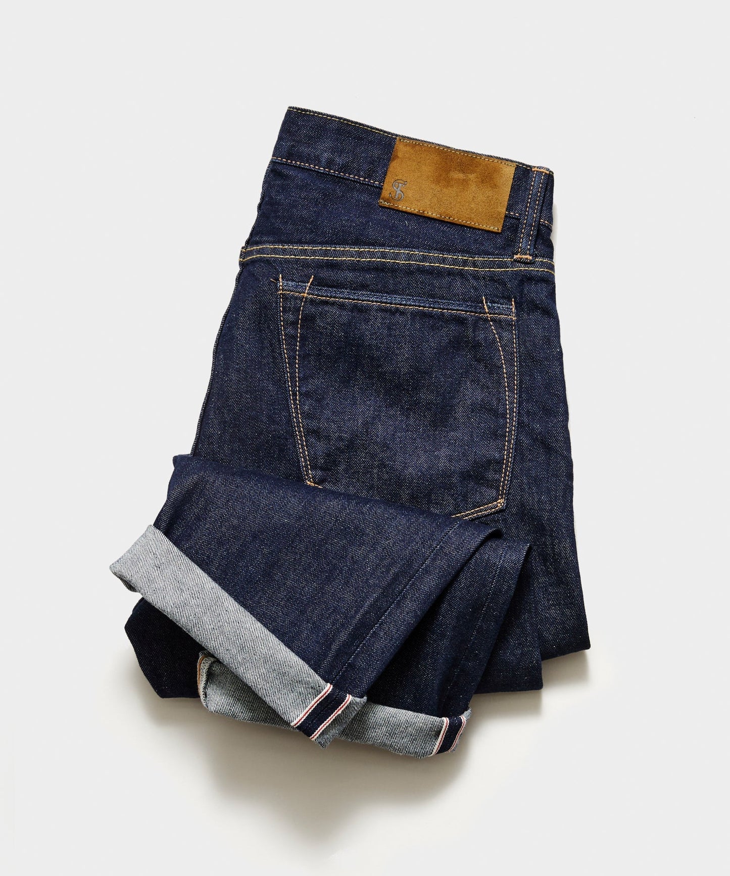 Straight Selvedge in Indigo Rinse