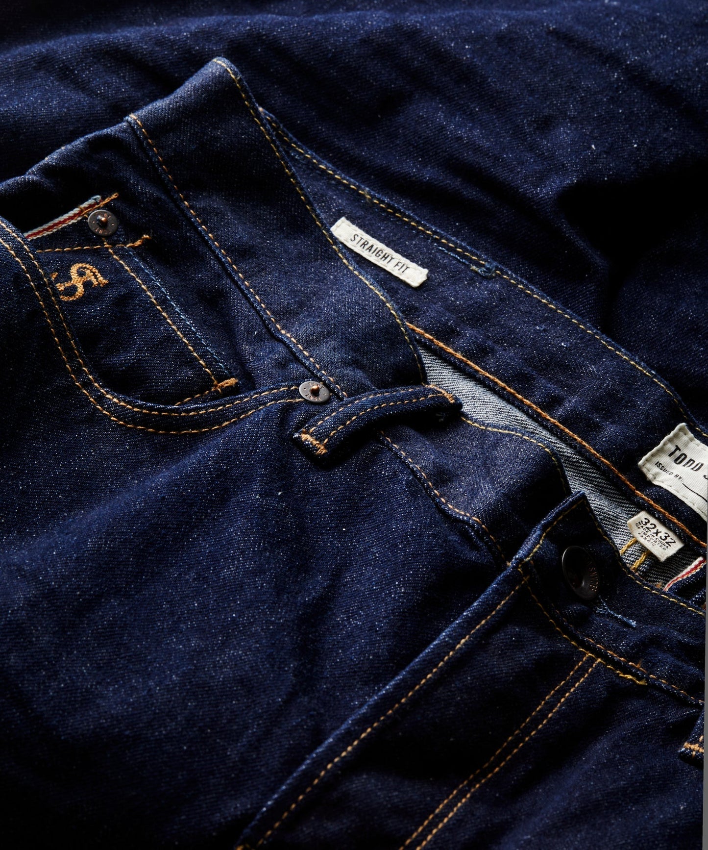 Straight Selvedge in Indigo Rinse