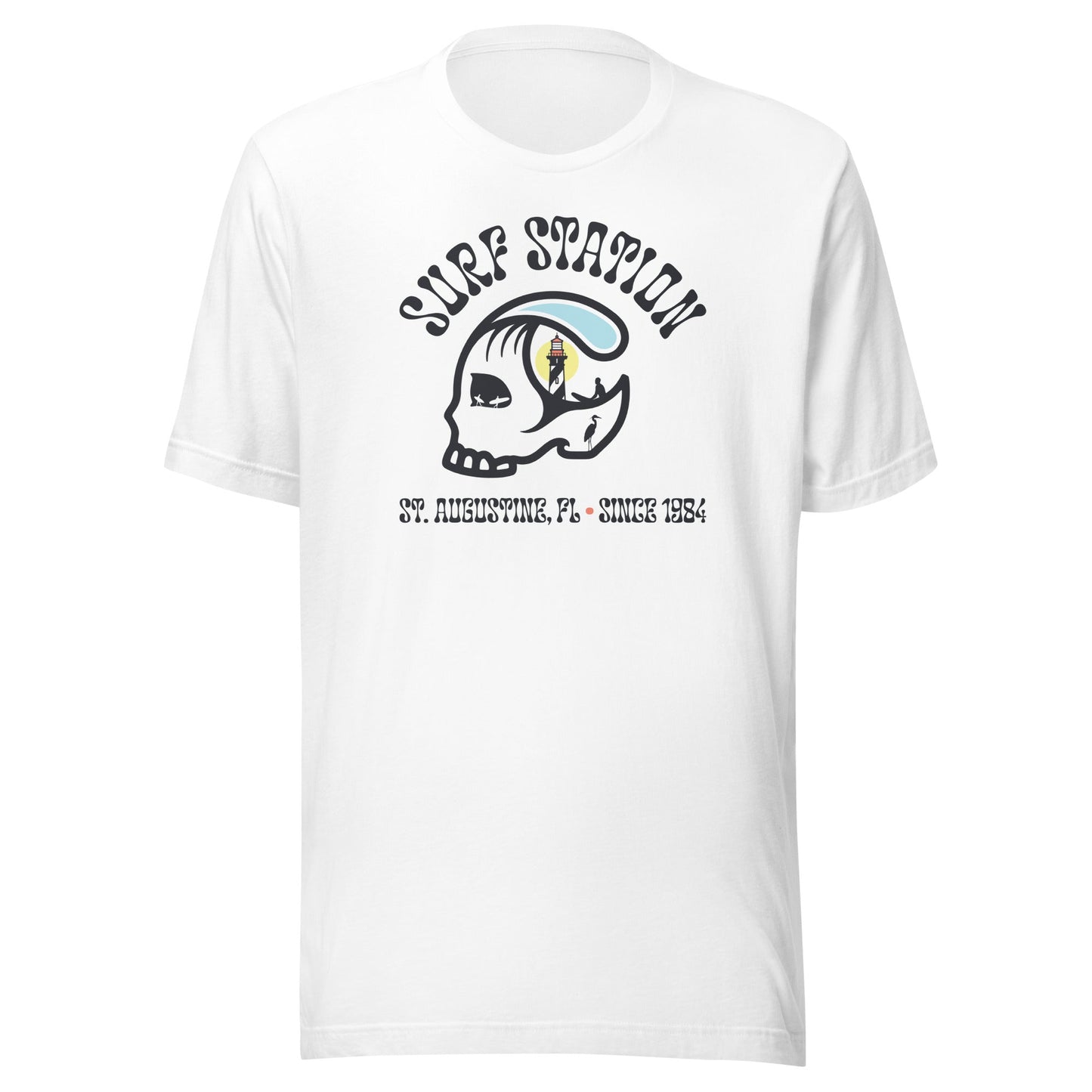 Surf Station x Elizabeth Mason Skull Barrel Men's S/S T-Shirt
