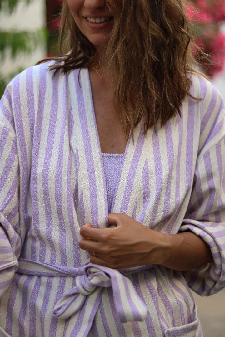 Unisex Turkish Robe Robes Anatolico S Lilac