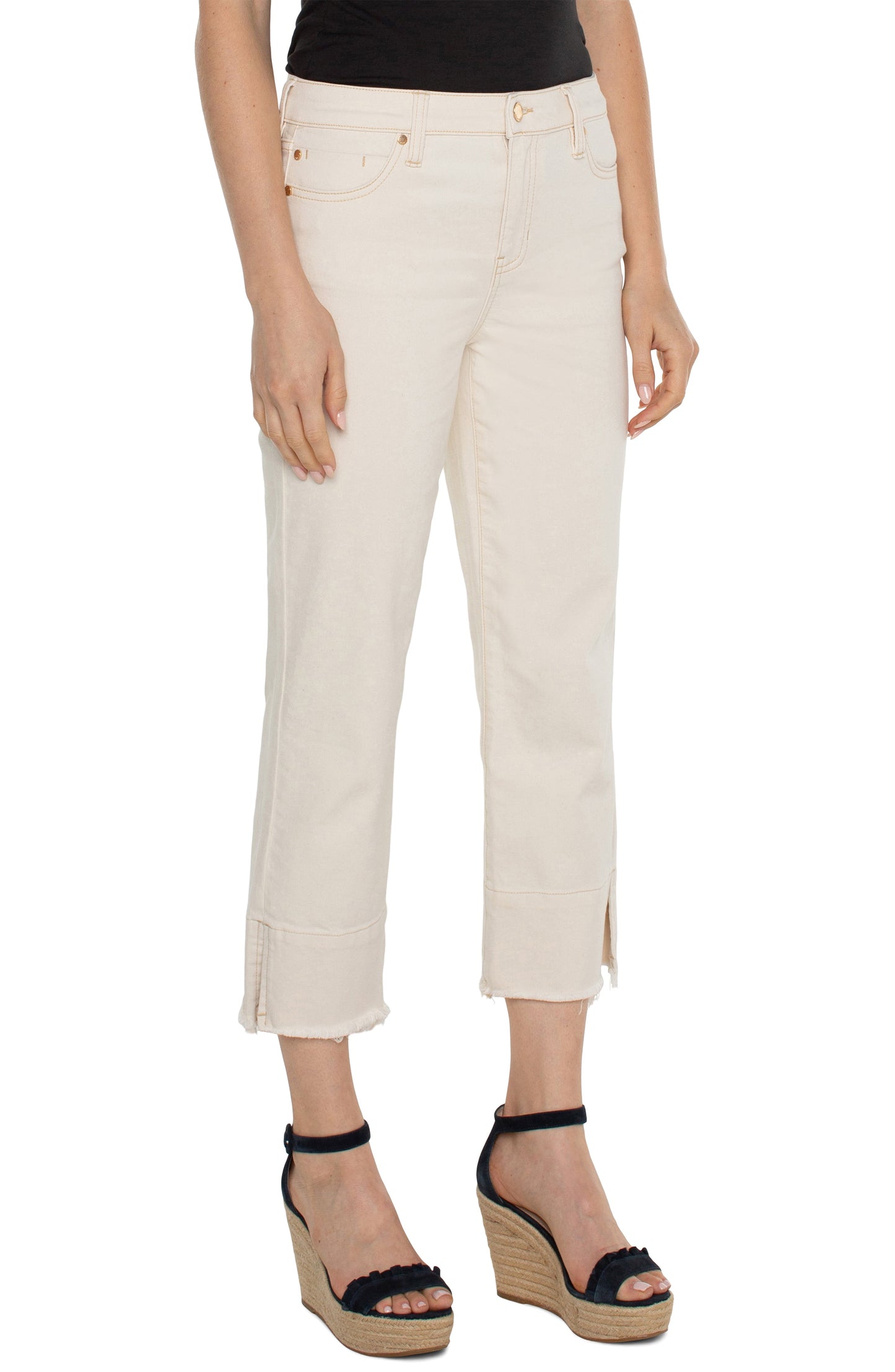 Liv with Double Fray Hem