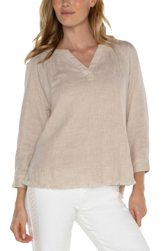 3/4 Sleeve Raglan Top