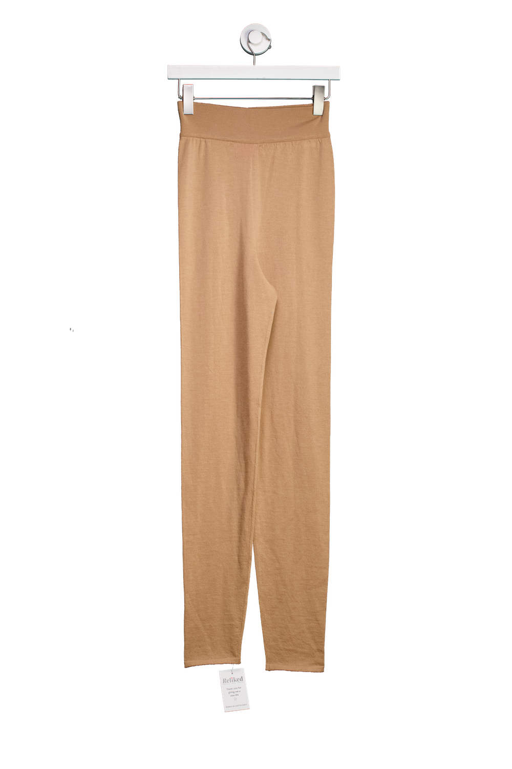 Cashmere In Love Brown Tonya Cashmere Leggings UK M