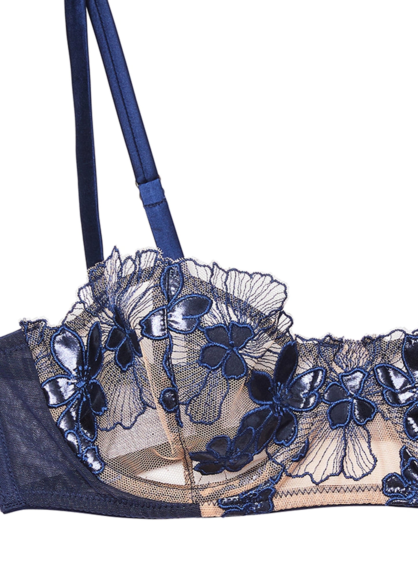 Violet Balconette Bra