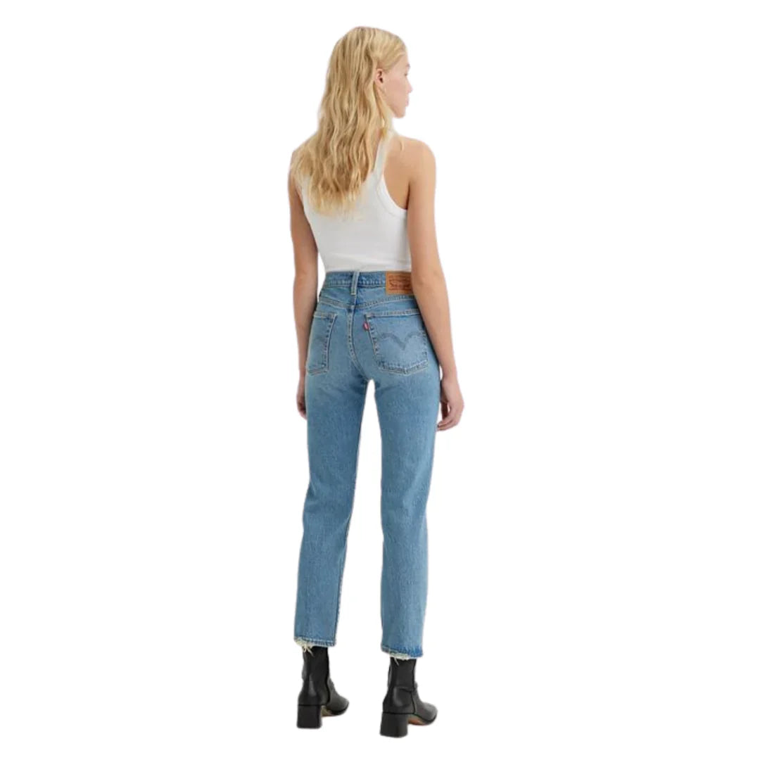Wedgie Straight Jean in Calling All Blues