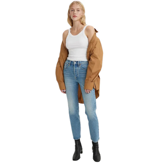 Wedgie Straight Jean in Calling All Blues