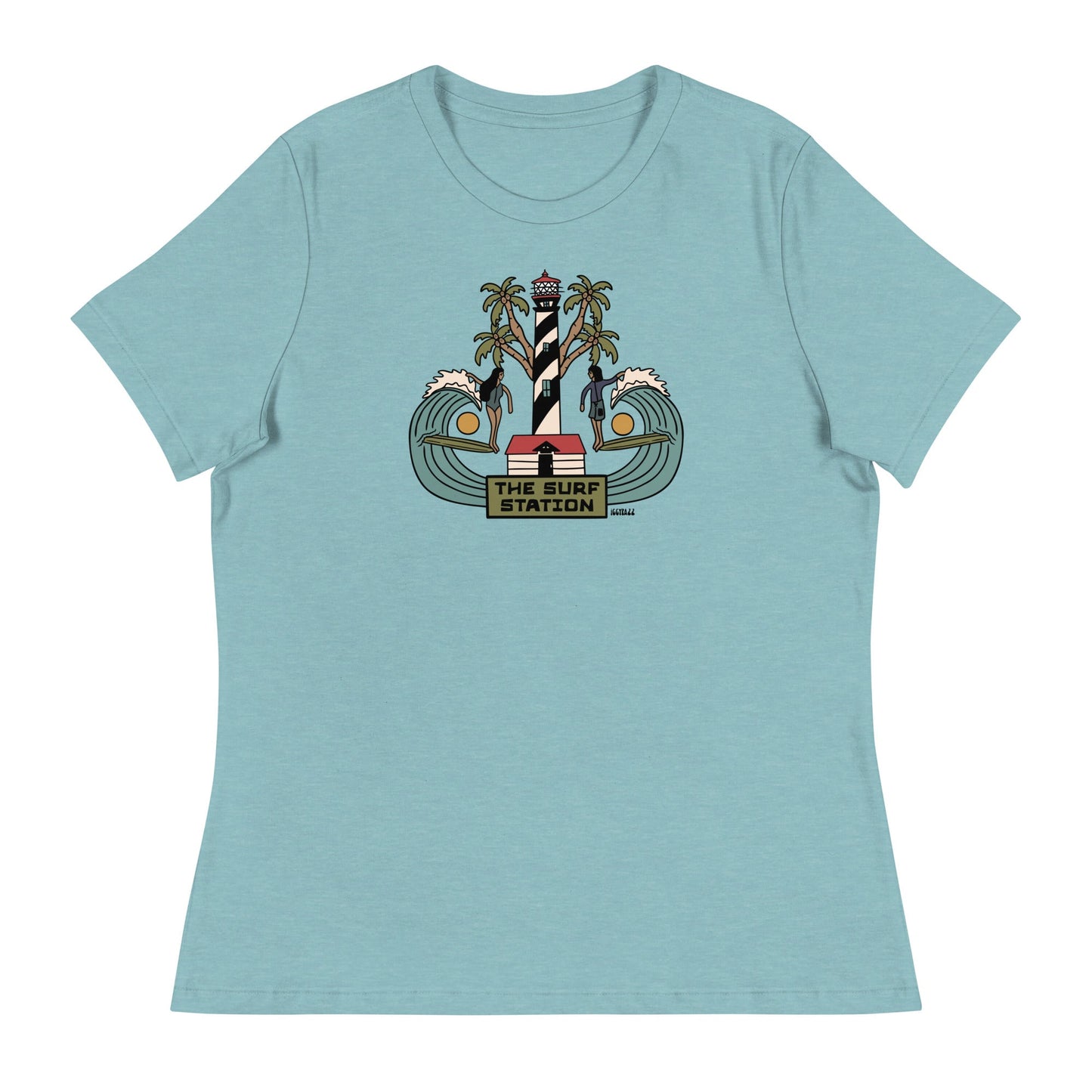 Surf Station x Iggy Pazz Nose Ride Women's Relaxed T-Shirt
