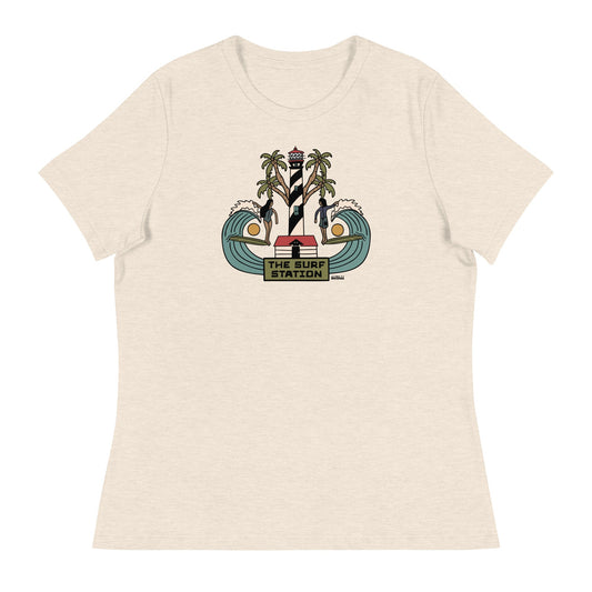 Surf Station x Iggy Pazz Nose Ride Women's Relaxed T-Shirt