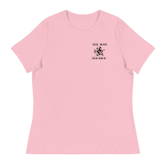 Surf Station x Darby Moore Sailor Tat Black Women's Relaxed T-Shirt