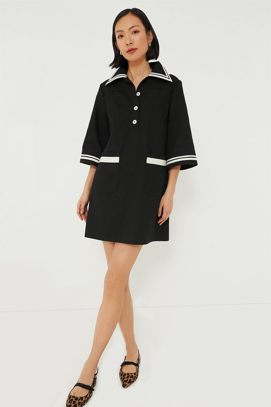 Jet Black Hart Shirt Dress